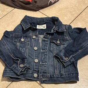 GAP Dark Blue Kids Jean Jacket size 3t